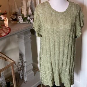 Olive Tunic Sweater